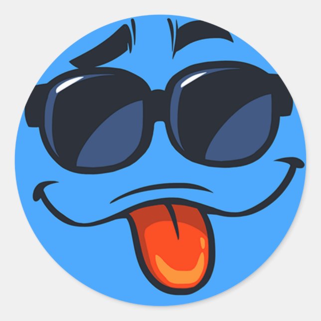 Adesivo Redondo Traga algumas vibrações legal para a sua vida com  (Frente)