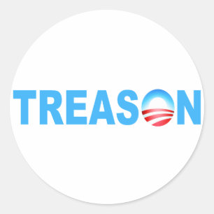 ADESIVO REDONDO TRAIÇÃO DE OBAMA