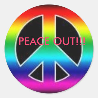 Adesivo Redondo tranquilize-se!