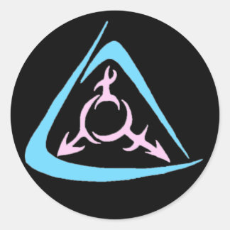 Adesivo Redondo trans celta