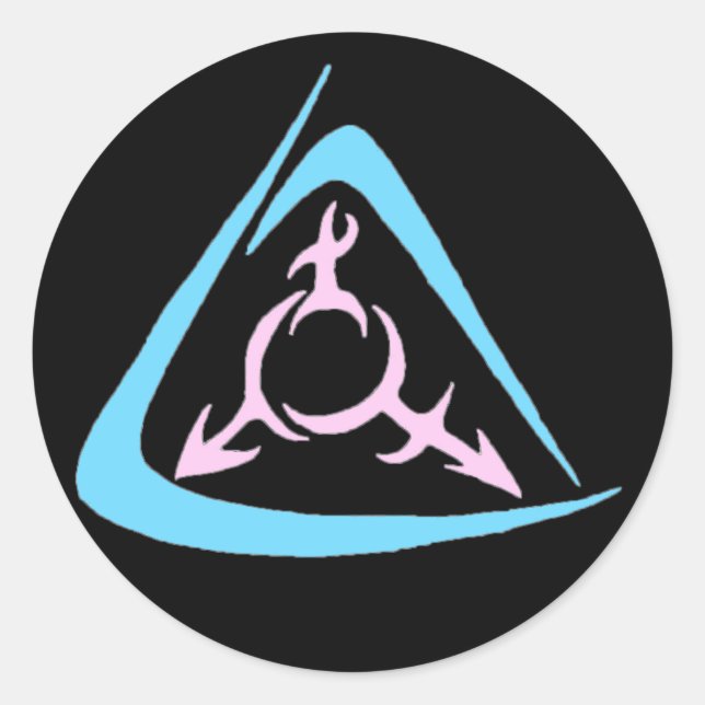 Adesivo Redondo trans celta (Frente)