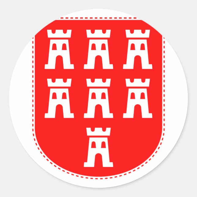 Adesivo Redondo Transe dos saxões da Transíbia (Frente)