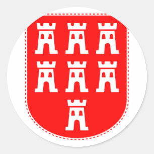 Adesivo Redondo Transe dos saxões da Transíbia