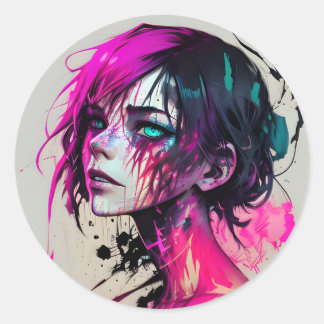 Adesivo Redondo Transformation