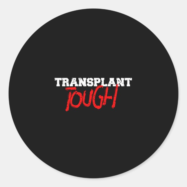 Adesivo Redondo Transplant Tough (Frente)