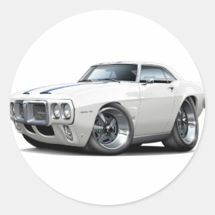 Adesivo Redondo Transporte 1969 de Firebird Am