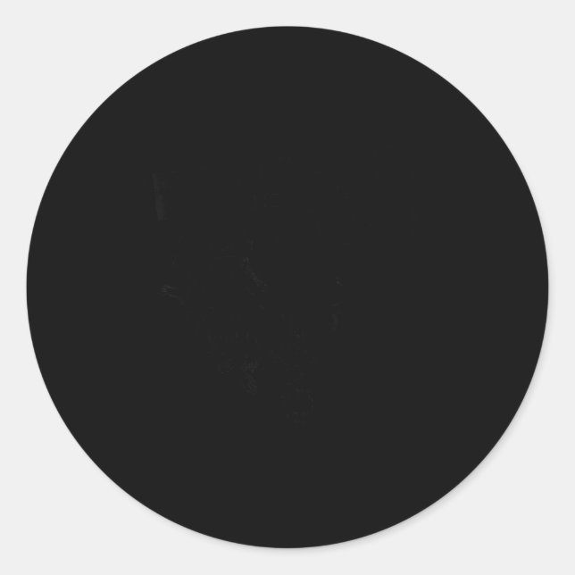 Adesivo Redondo Trashed Panda  (Frente)