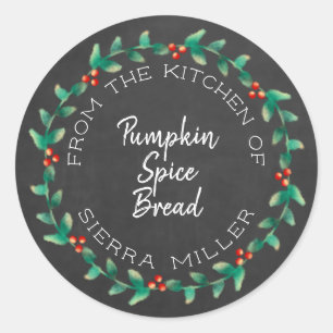 Adesivo Redondo Tratamentos de cozinha de salão de salgueiro de fé