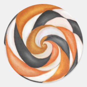 Adesivo Redondo Tratamentos de Halloween - Stickers