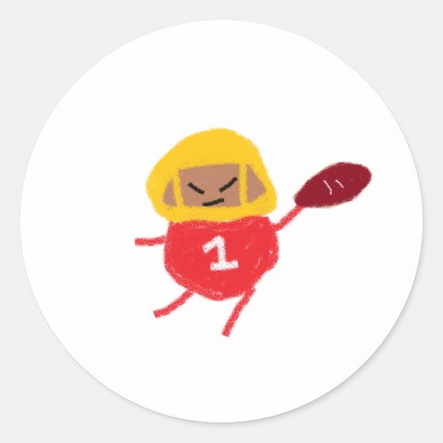 Adesivo Redondo Travis Kale Spudball (Frente)