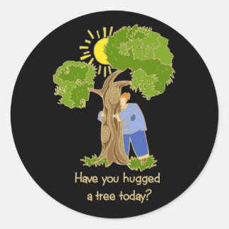 Adesivo Redondo Tree Hugger