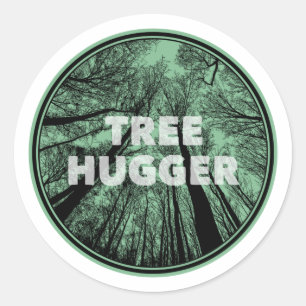 Adesivo Redondo Tree Hugger Green