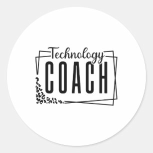 Adesivo Redondo Treinador de Tecnologia Instrucional Design Legal