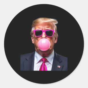 Adesivo Redondo Tremor Tremor Goma Rosa