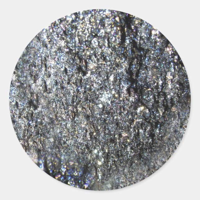 Adesivo Redondo Trendy Cinza Stone (Frente)