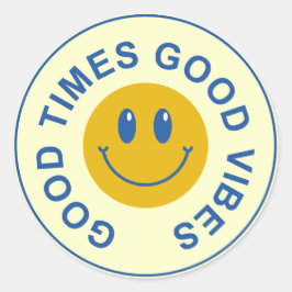 Adesivo Redondo Trendy Sticker