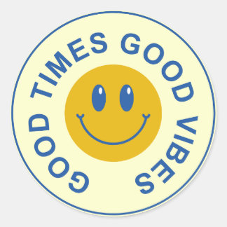 Adesivo Redondo Trendy Sticker