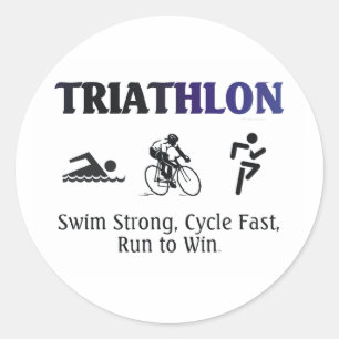 Adesivo Redondo Triathlon SUPERIOR