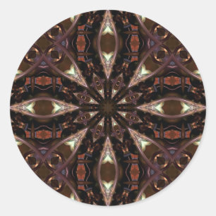 Adesivo Redondo Tribal Dois