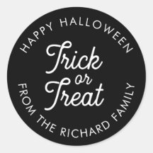 Trick ou Tratar Halloween Personalizado