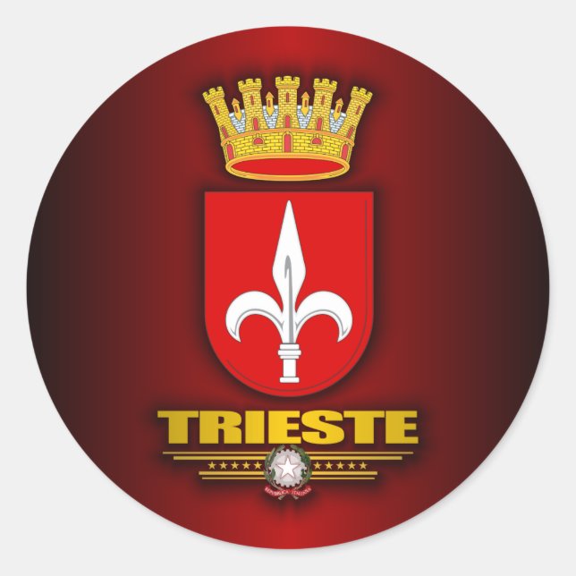 Adesivo Redondo Trieste (Frente)