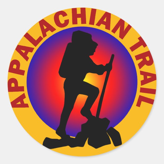 Adesivo Redondo Trilha Appalachian (Frente)