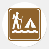 Trilha de Caminho com Lakesside Camping Highway Si