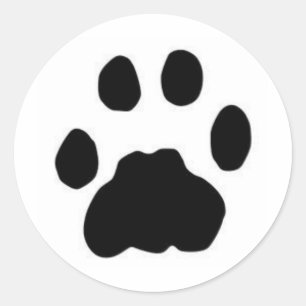 Adesivo Redondo Trilhas do puma