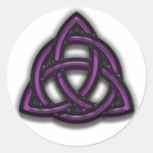 Adesivo Redondo Trindade santamente