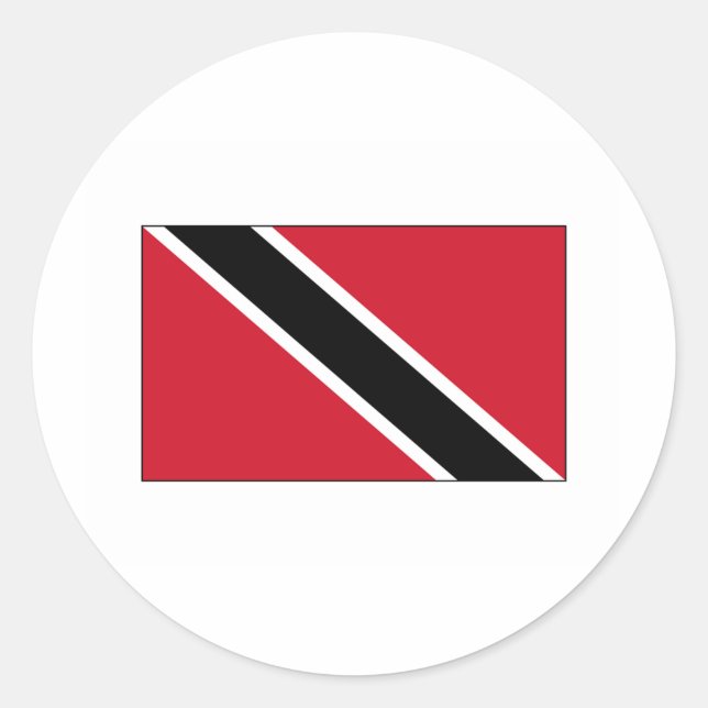 Adesivo Redondo Trinidad FLAG Internacional (Frente)