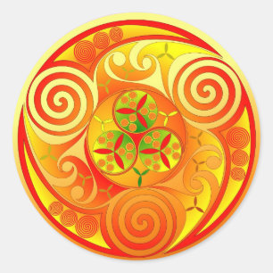 Adesivo Redondo Trinity Bui