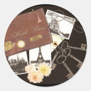 Adesivo Redondo Trip Sticker