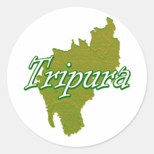 Adesivo Redondo Tripura