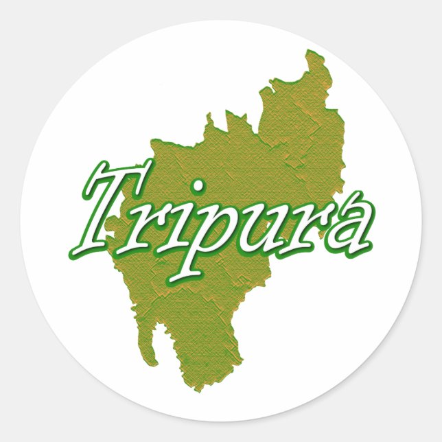 Adesivo Redondo Tripura (Frente)
