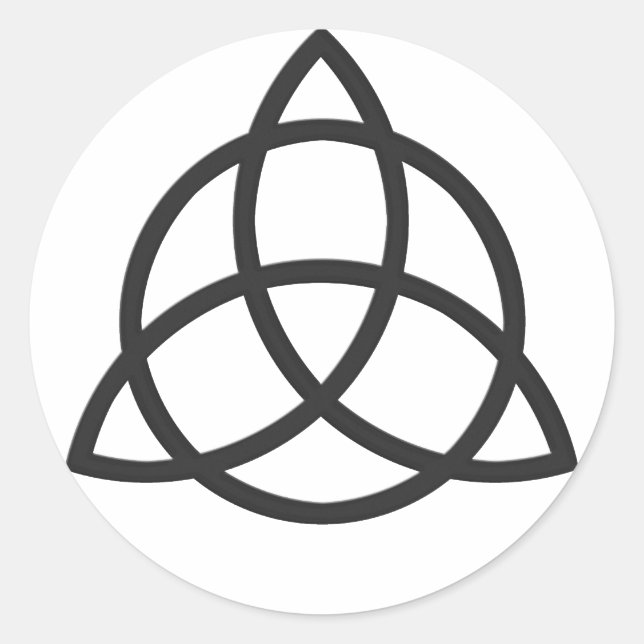 Adesivo Redondo Triquetra (Frente)
