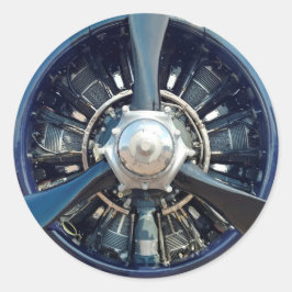 Adesivo Redondo Trojan T-28