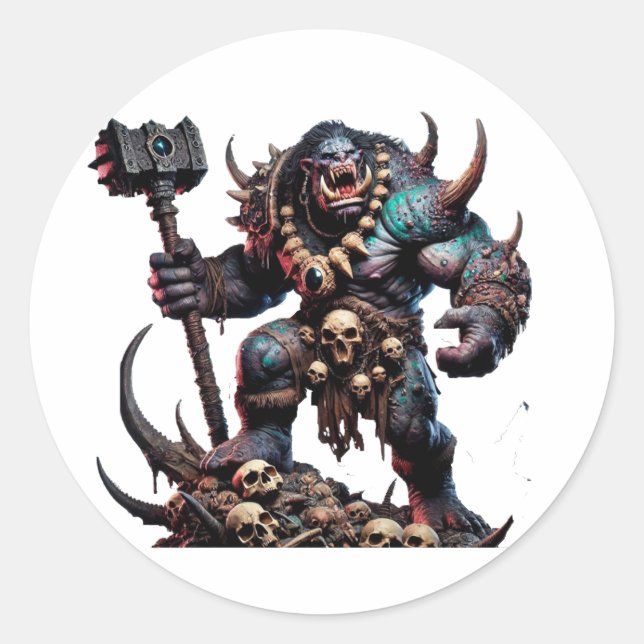 ADESIVO REDONDO TROLL 2 (Frente)