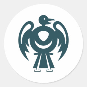 Adesivo Redondo trovoador v2