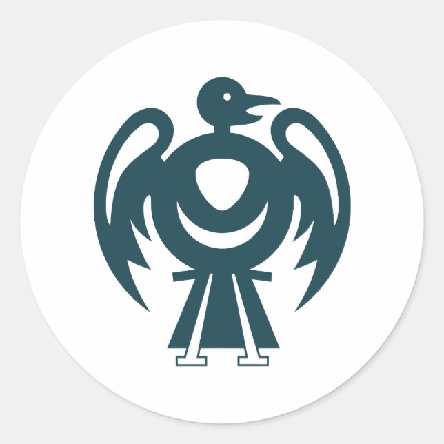 Adesivo Redondo trovoador v2 (Frente)