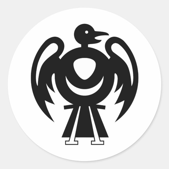 Adesivo Redondo trovoador v2 (Frente)