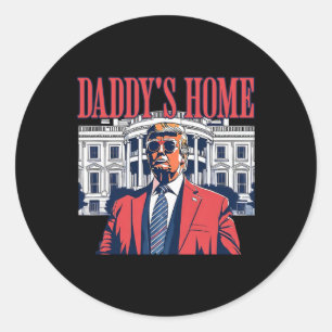 Adesivo Redondo Trump 2024 Leve a América Ck Home Trump