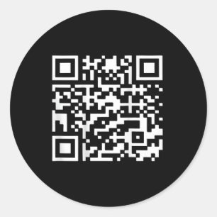Adesivo Redondo Trump 2024 Qr 4547 Tee Trump Dancing Code