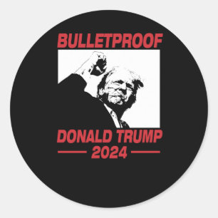 Adesivo Redondo Trump 2024 Trump Rally Trump Ear Donald Trump Pres