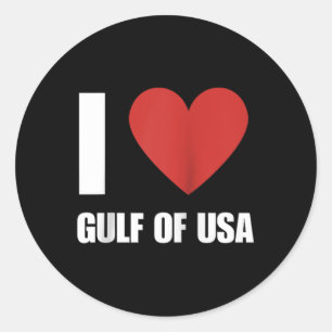 Adesivo Redondo Trump America Golfo do México Presidente Trump Gol