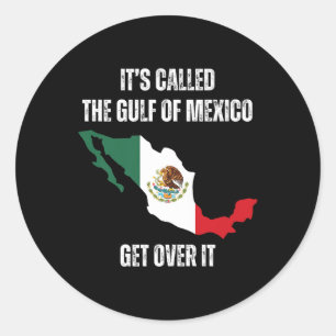 Adesivo Redondo Trump Américas Golfo México Presidente Trump Golfo