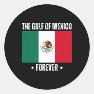 Adesivo Redondo Trump Golfo Do México Para Sempre Anti-Trump Gu Li