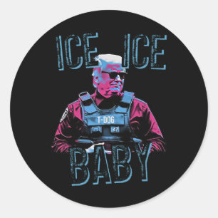 Adesivo Redondo Trump Ice Ba