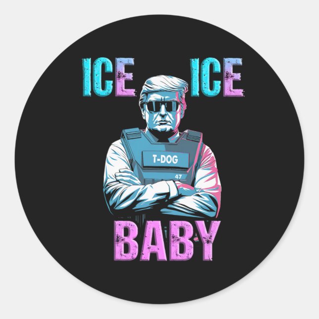 Adesivo Redondo Trump Ice Ba1 (Frente)