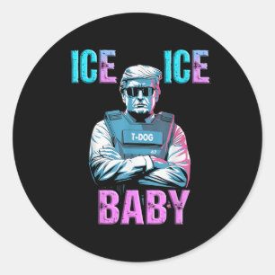 Adesivo Redondo Trump Ice Baby Lb37