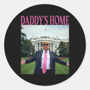Adesivo Redondo Trump Merchandise Home Trump Camisas De Pai
